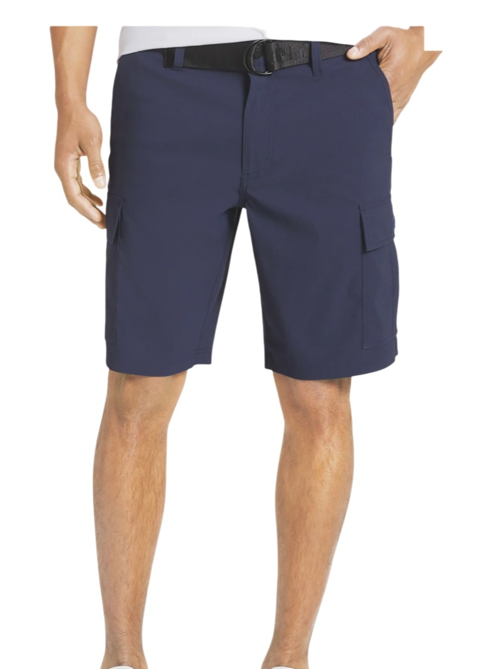 DKNY Men's Camden Navy Cargo Shorts NWT Size 34